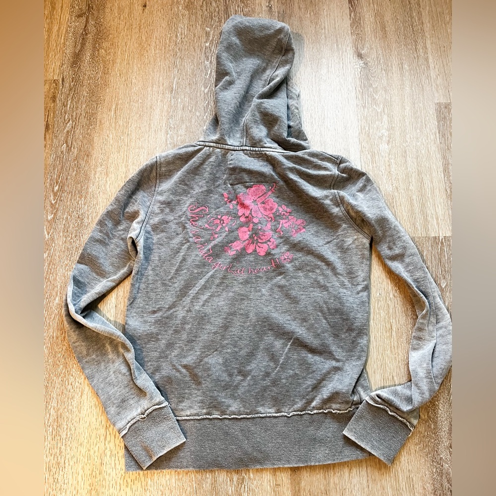 Margaritaville St.Somewhere Hoodie Size S Women’s Hula Girl at Heart Buffett
